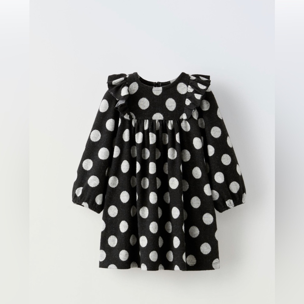 Polka dot baby dress